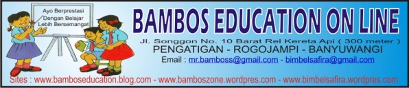 BANNER BAMBOS EDUCATION ON LINE